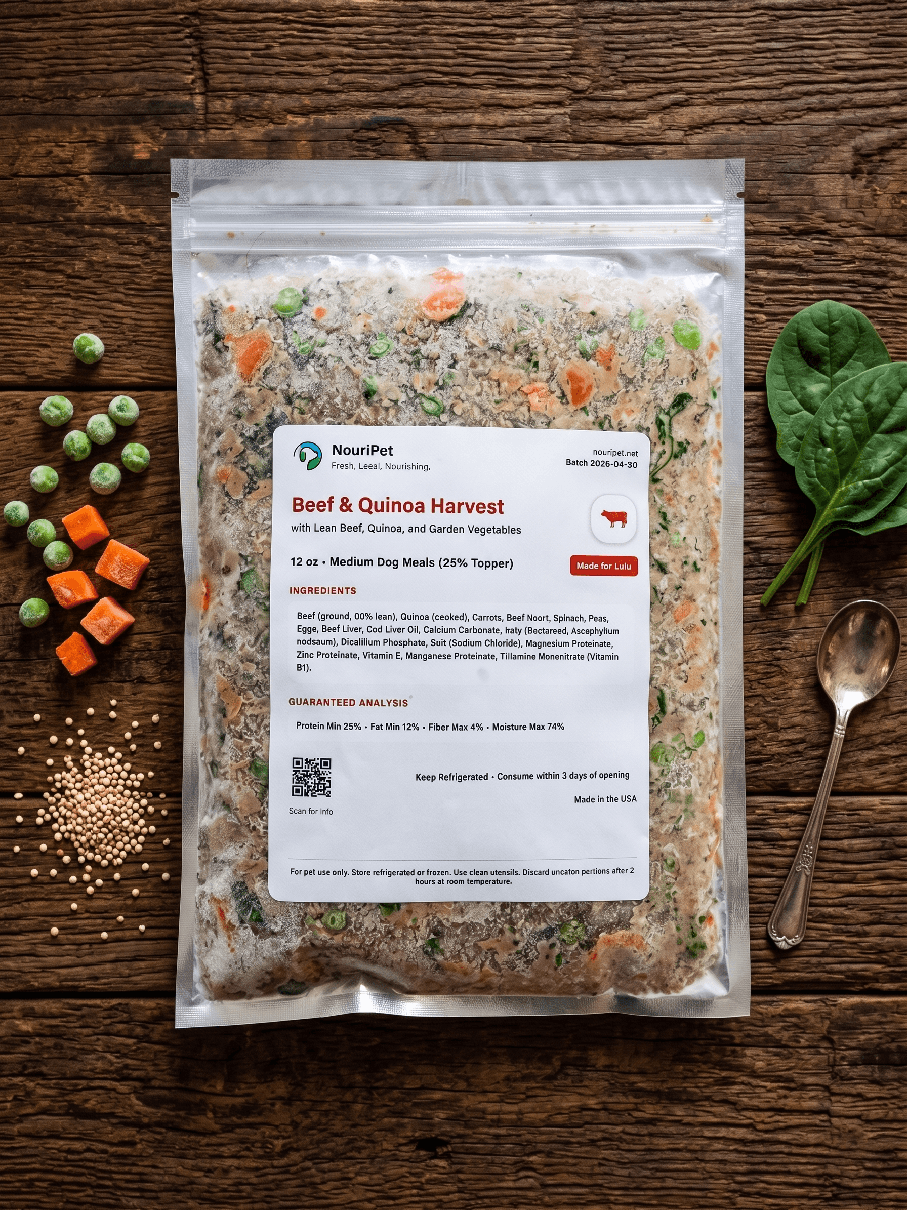 Beef & Quinoa Harvest pack